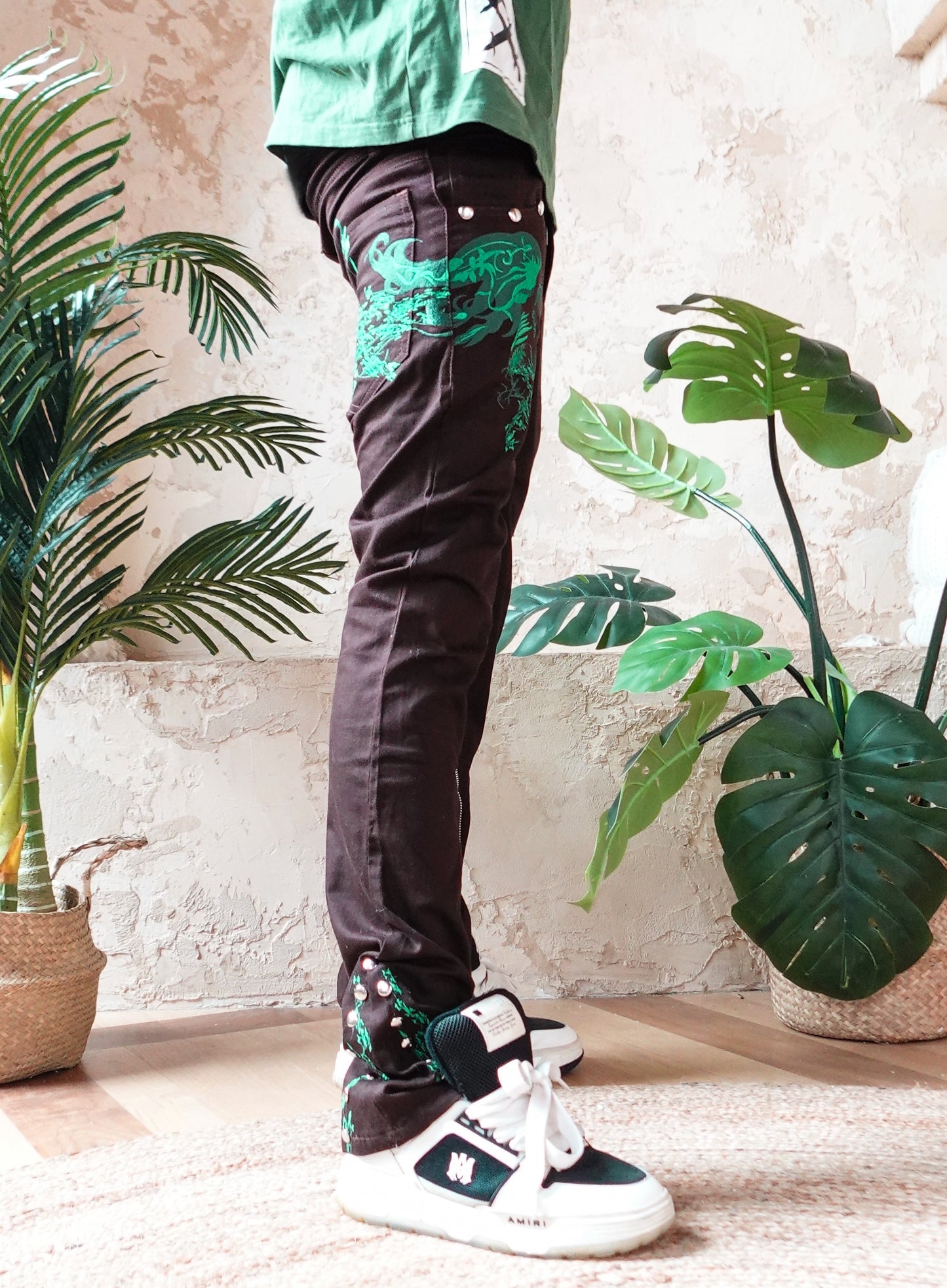 “NATURE” ZIP FLARES
