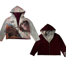 Load image into Gallery viewer, 2 IN 1 TAPESTRY ZIPUP