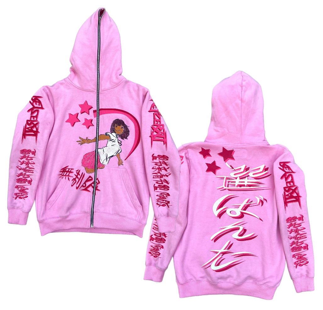 LIMITLESS (PINK) FULL ZIP