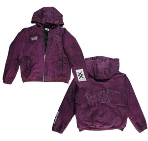 DENIM JACKET(PURPLE)