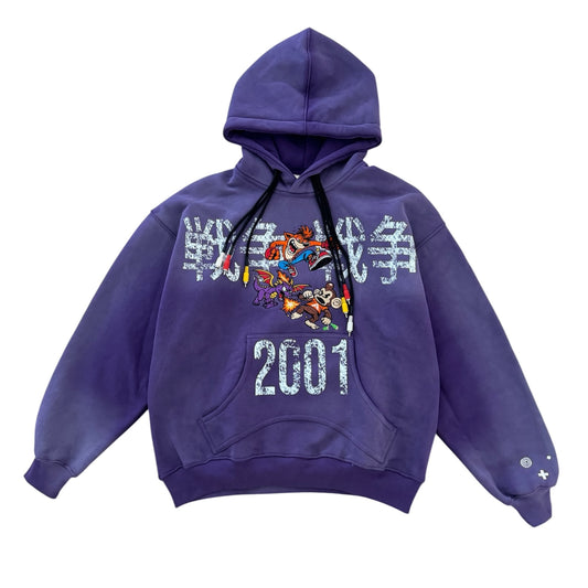 “GAME OVER” rca cable hoodie
