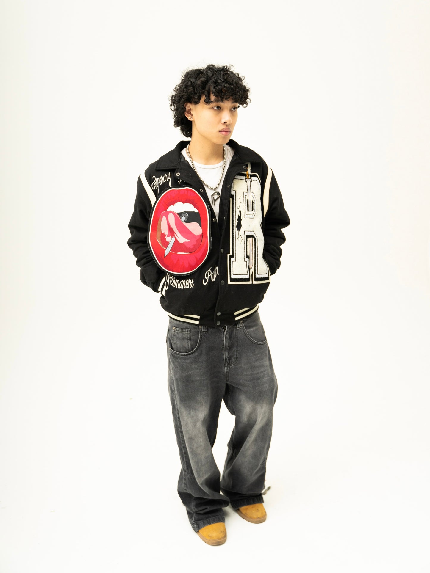 INTERCHANGABLE PATCH VARSITY JACKET