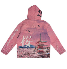 Load image into Gallery viewer, “桜の花” PINK TAPESTRY PULLOVER
