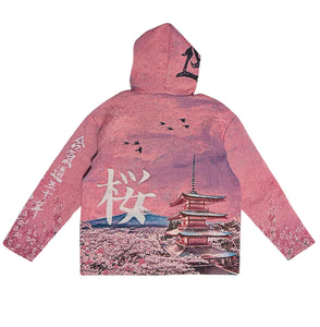 “桜の花” PINK TAPESTRY PULLOVER