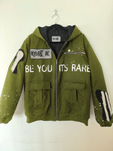 Load image into Gallery viewer, “BE YOU ITS RARE” JACKET (OLIVE)
