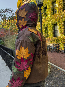 LEAF FOLIAGE WORK JACKET