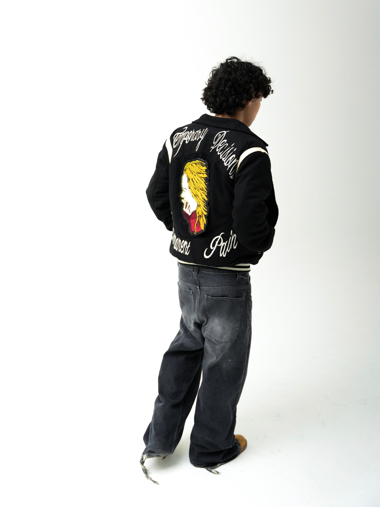 INTERCHANGABLE PATCH VARSITY JACKET
