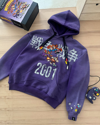 “GAME OVER” rca cable hoodie