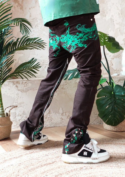 “NATURE” ZIP FLARES