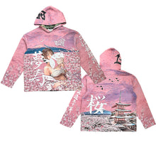 Load image into Gallery viewer, “桜の花” PINK TAPESTRY PULLOVER
