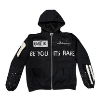 Load image into Gallery viewer, “BE YOU ITS RARE” JACKET (BLACK)
