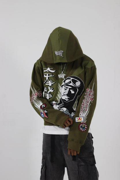 "WAR READY" PULLOVER HOODIE