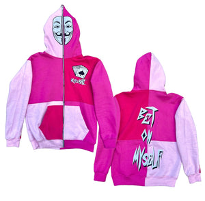 BET ON MYSELF (PINK) FULLZIP