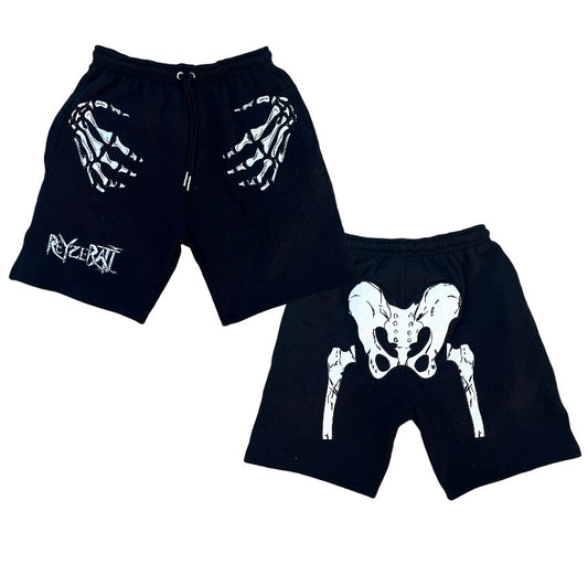 "X-RAY" SHORTS (BLACK)