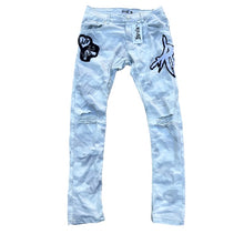 Load image into Gallery viewer, "LUV IS WAR" JEANS
